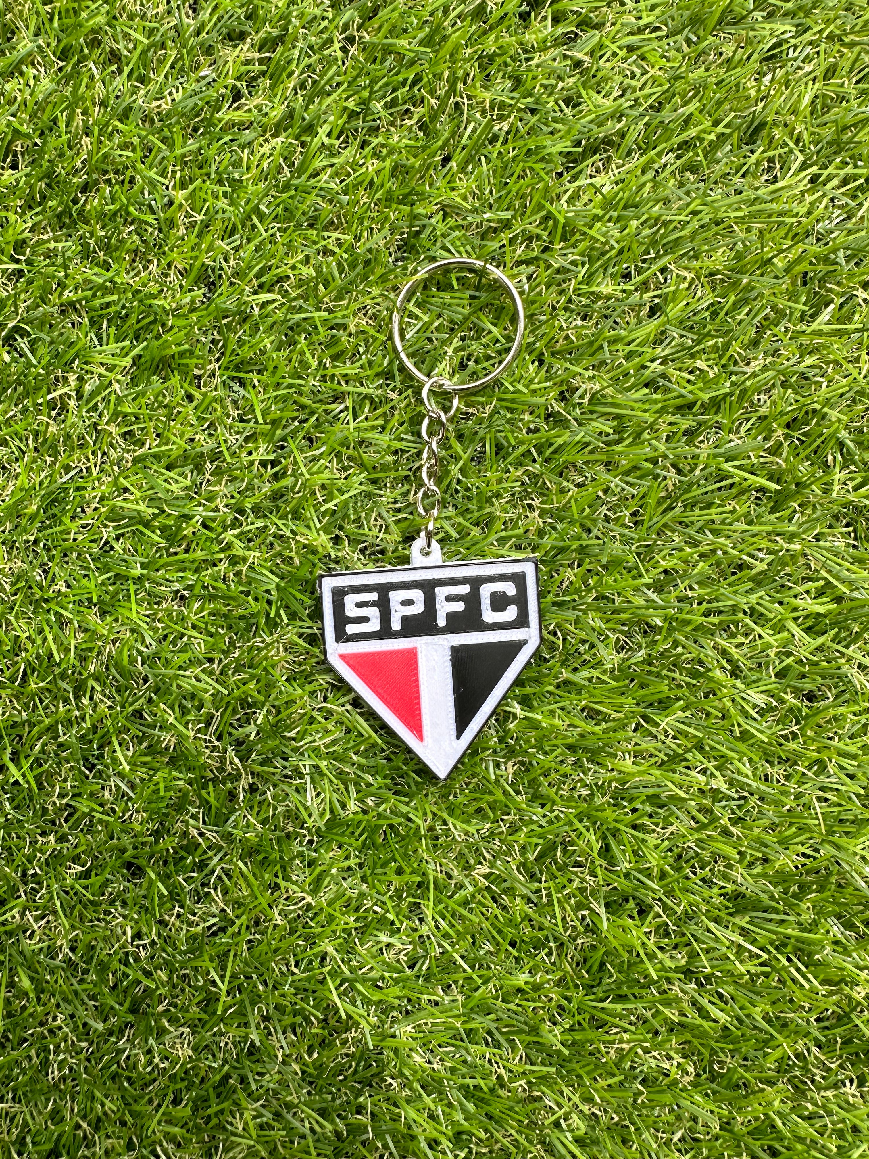 Tricolor Paulista Keychain
