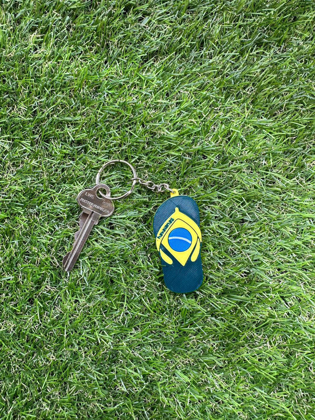 Brazilian Flip Flop Keychain