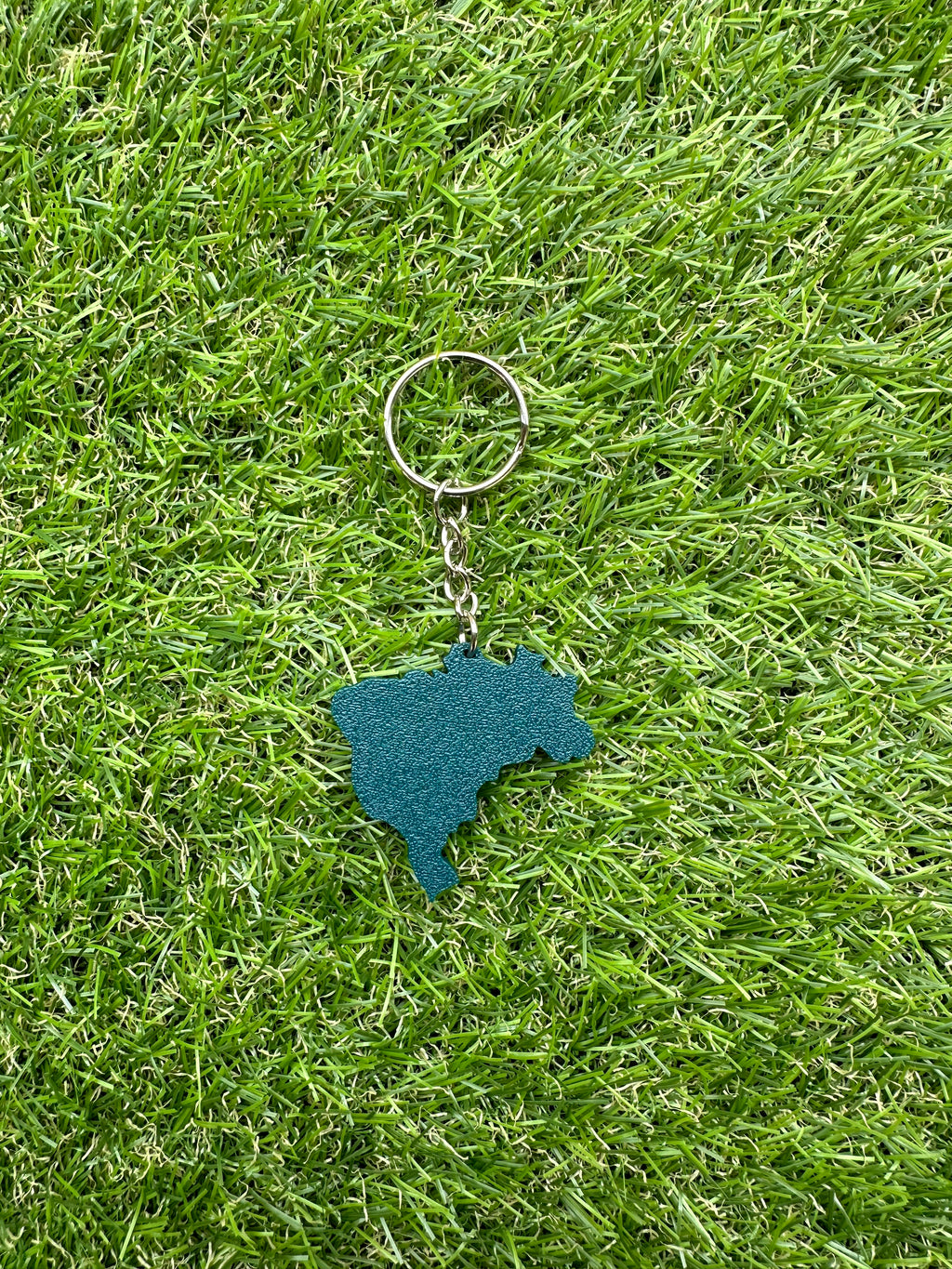 Brazilian Map Keychain