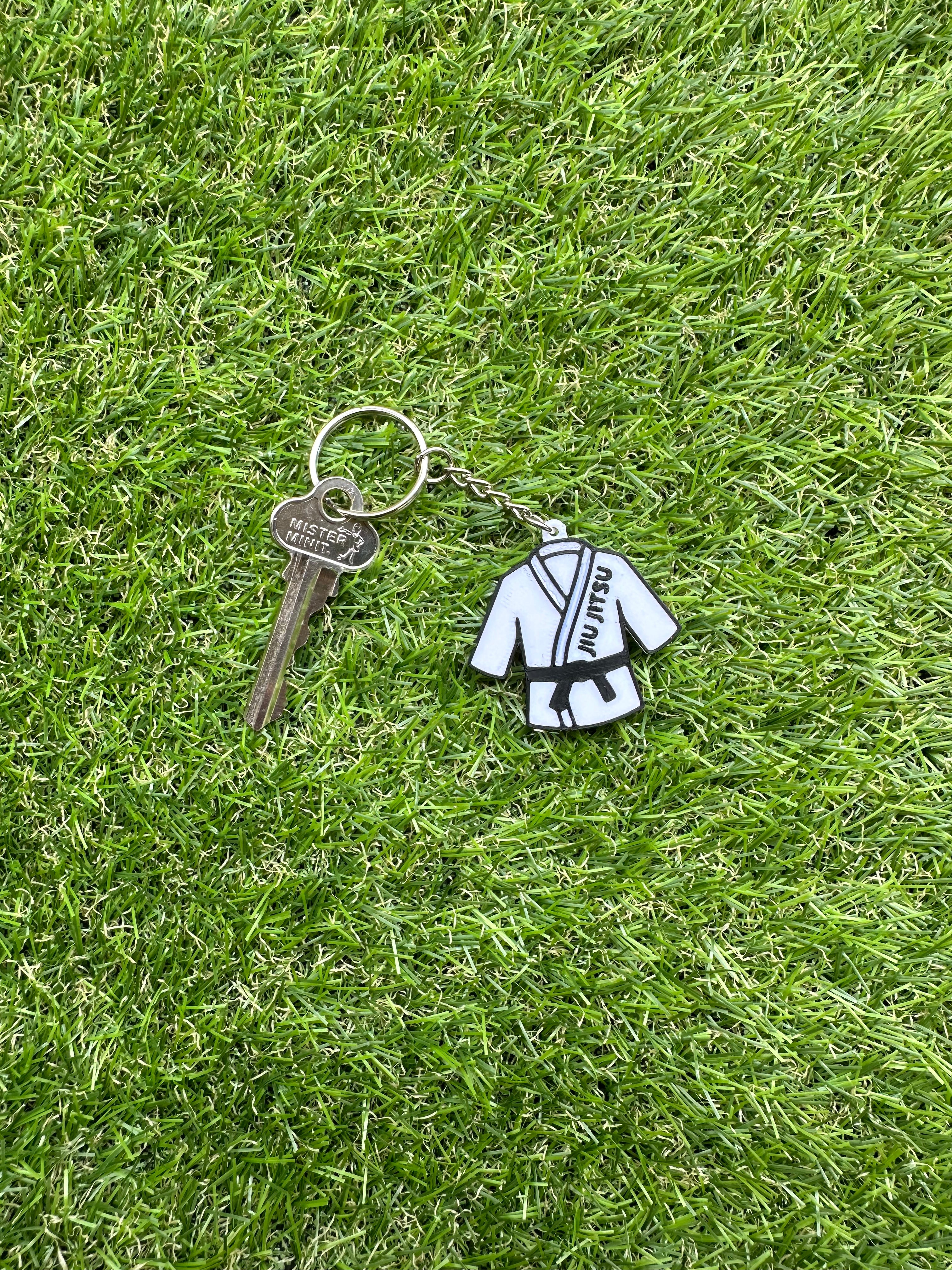 Jiu Jitsu Keychain