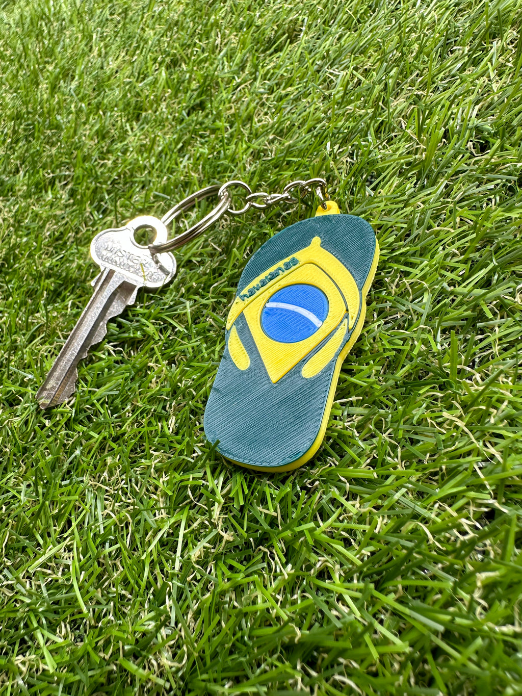 Brazilian Flip Flop Keychain