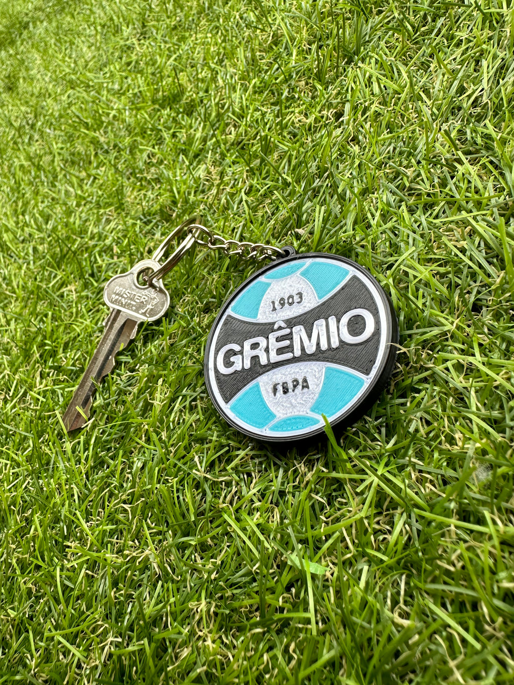 Tricolor Gaúcho Keychain